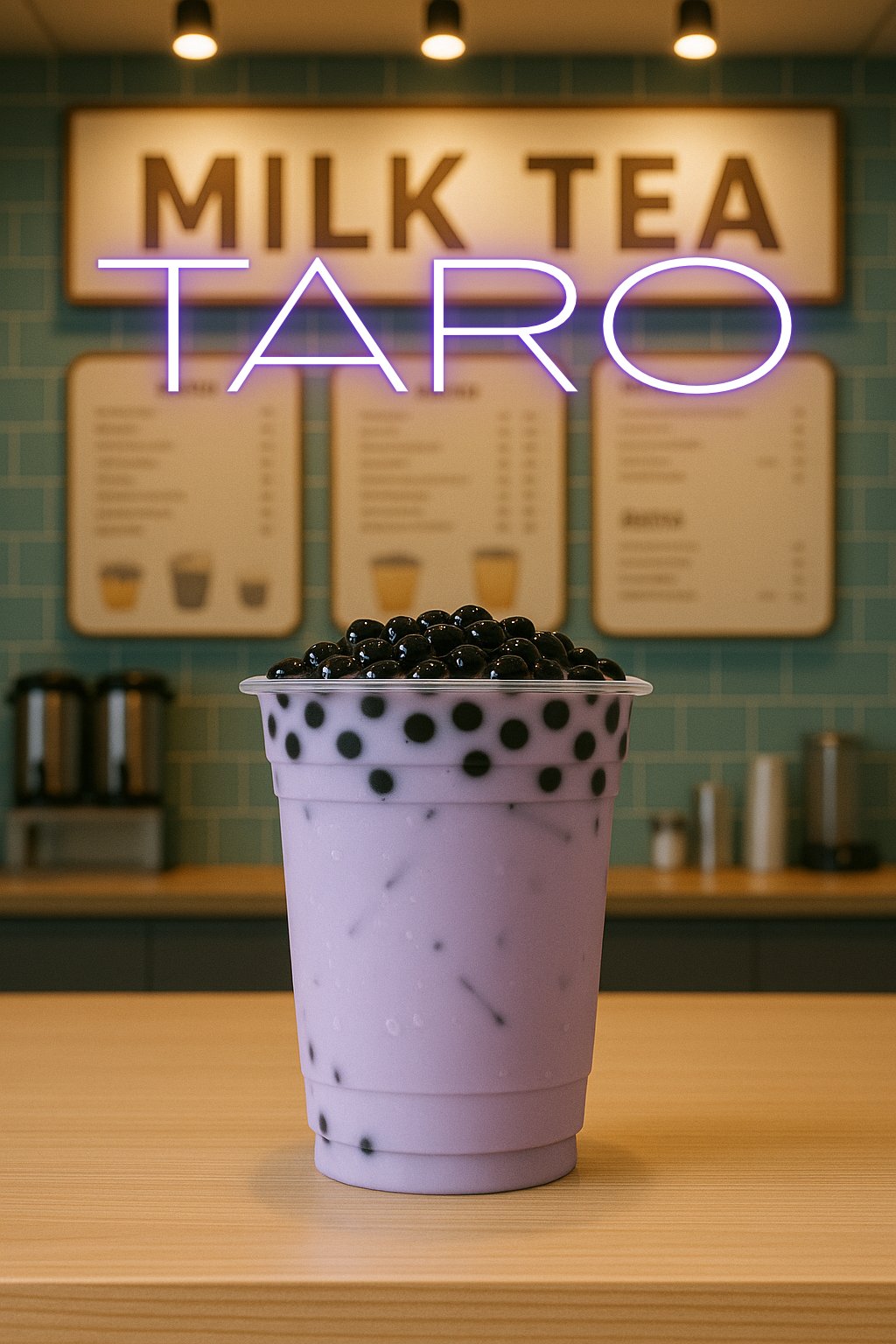 Taro milk tea